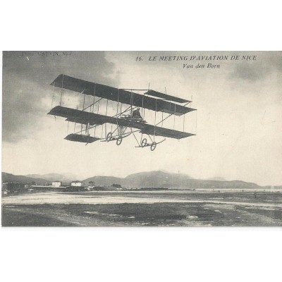 Le Meeting d'Aviation de Nice du 10 au 25 Avril 1910 - Van den Bern